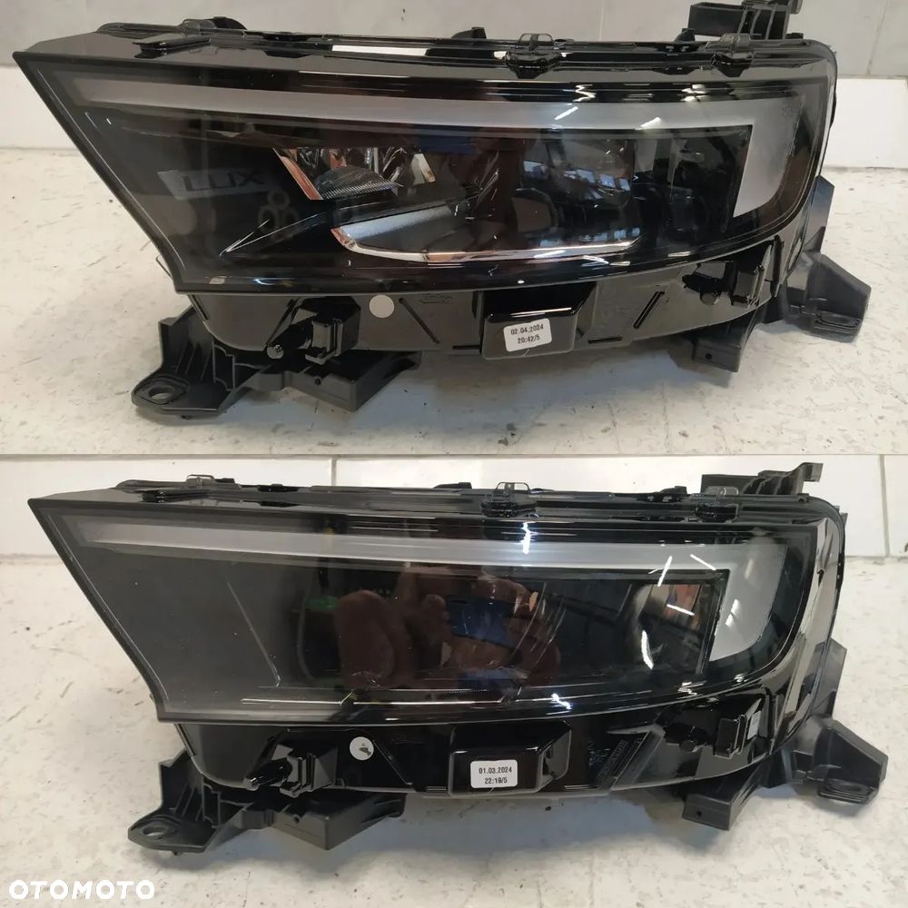 OPEL MOKKA B II 20- REFLEKTOR LAMPA LEWA PRZÓD PRZEDNIA LUX / ZWYKŁA UK ORYGINAŁ - 2