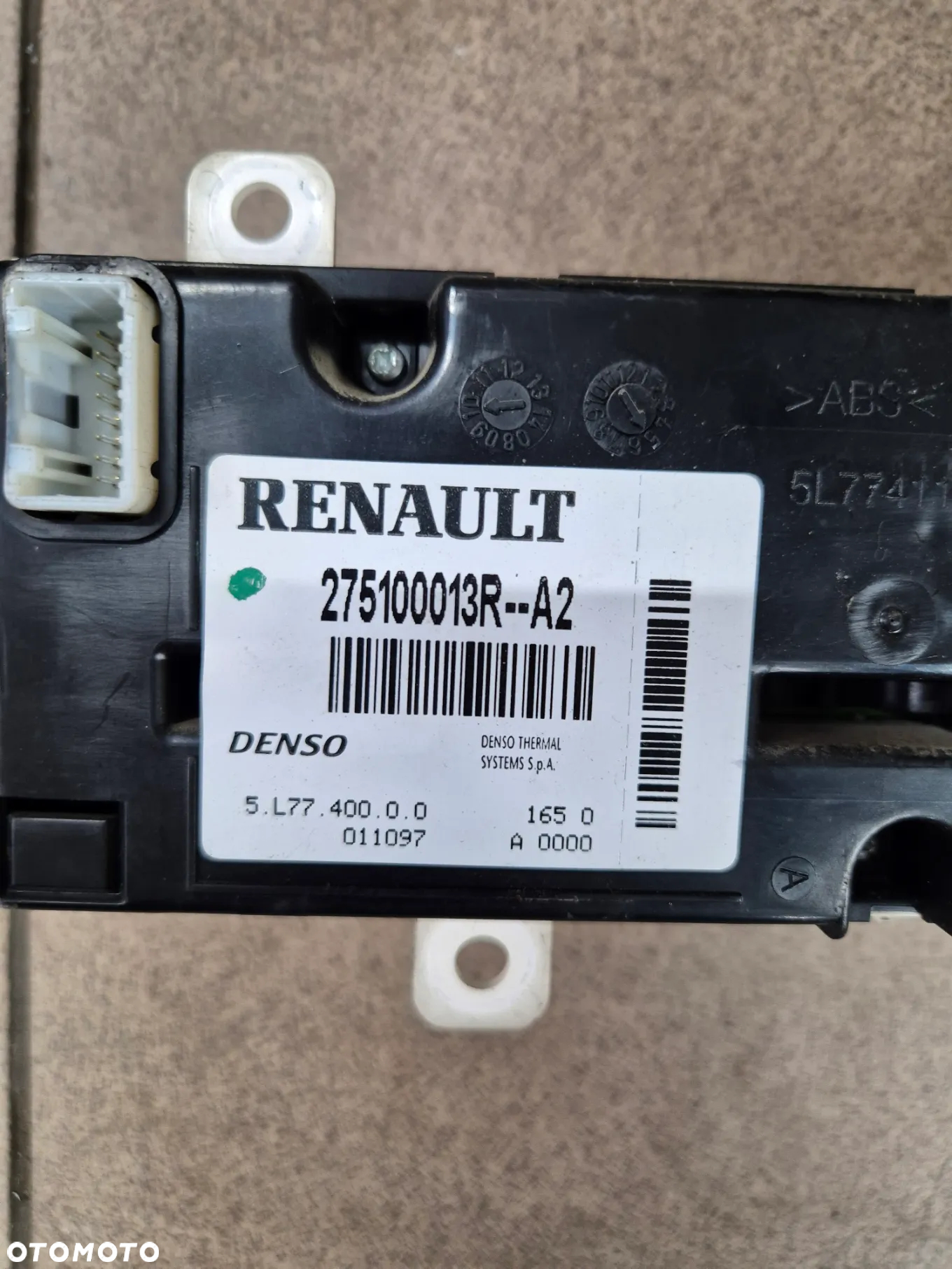 PANEL OGRZEWANIA WENTYLACJI KLIMA MASTER III MOVANO B  NV400 2.3 10r.+ - 3