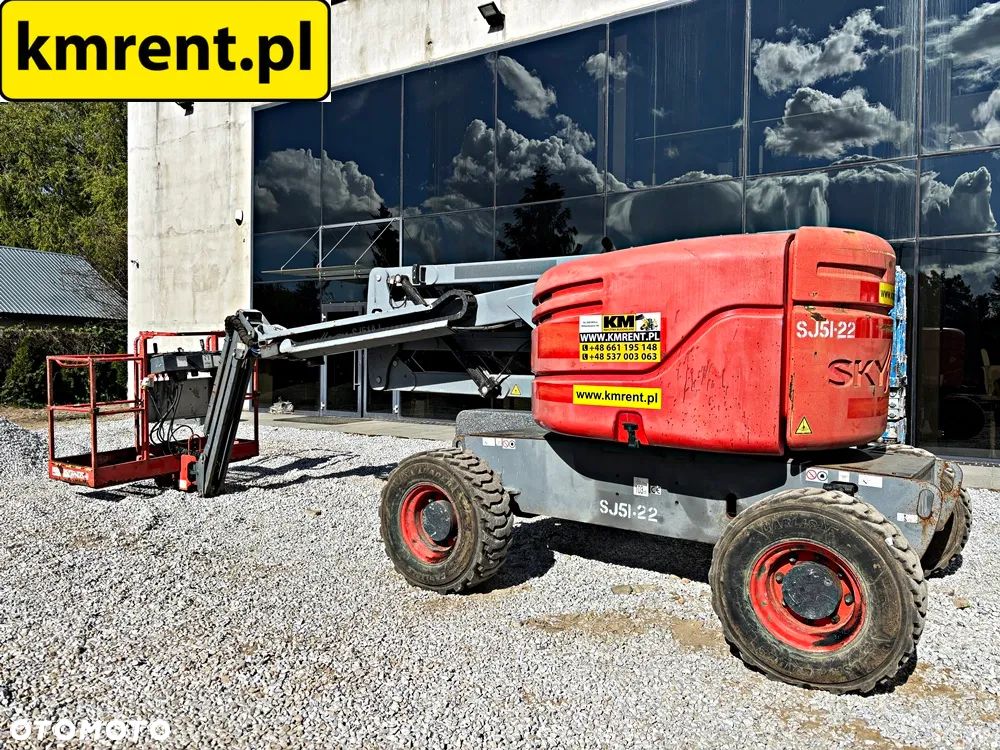Skyjack SJ 51 AJ PODNOŚNIK KOSZOWY 2014R. MTH: 2488! | GENIE Z-51/30 RT , GENIE Z-45/25 RT, JLG450AJ, JLG 520AJ , HAULOTTE HA16 RTJ, MANITOU 160 ATJ, MANITOU 180 ATJ - 5