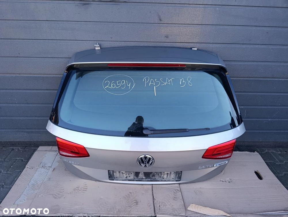 VW PASSAT B8 KOMBI KLAPA TYLNA TYŁ KOMPLETNA - 1
