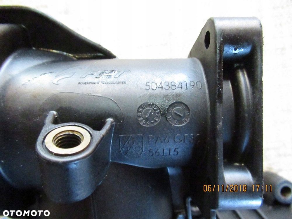 kolektor ssący ducato iveco 2.3 euro5 e5 504384190 - 2