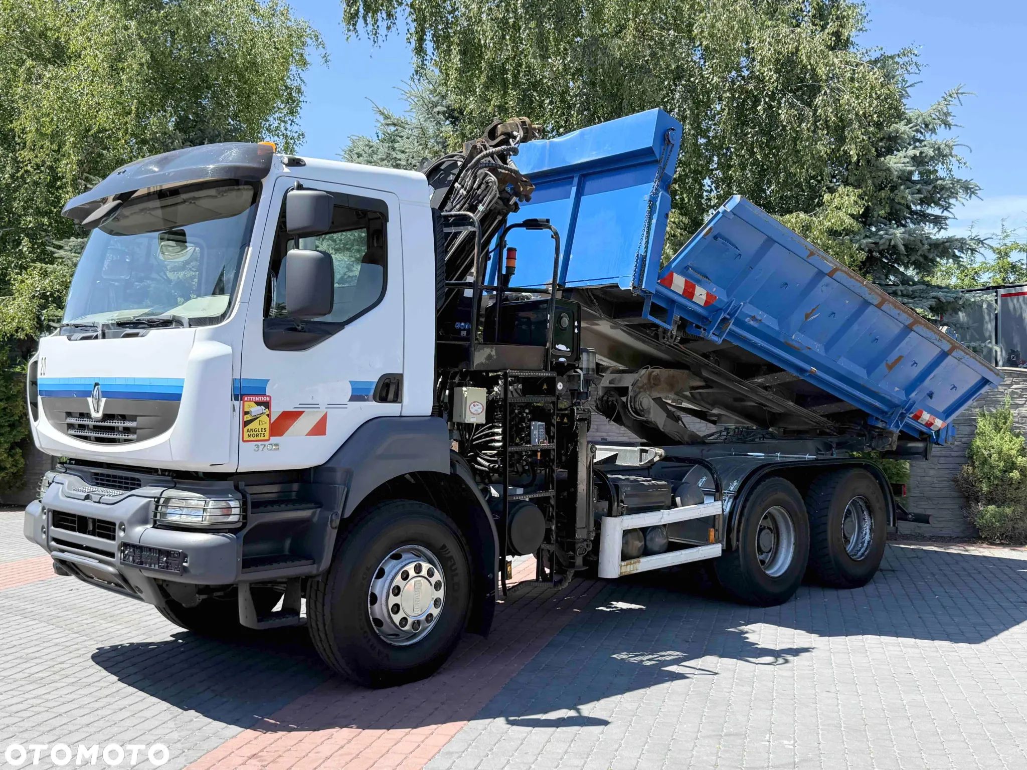 Renault KERAX=370DXi=6X4=WYWROTKA+HDS=TEREX - 2