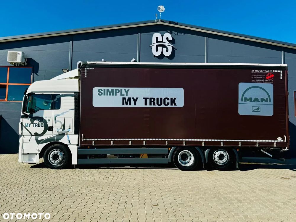 MAN TGX 26.420 E6 / plandeka / firanka / JAK NOWY ! / Świeżo z NIEMIEC !!!! - 3