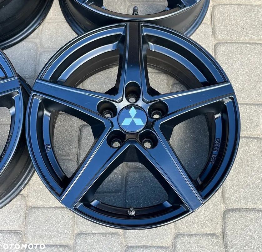 ALUFELGI CZARNE FELGI ALUMINIOWE ALUSY HYUNDAI KIA MAZDA NISSAN TOYOTA MITSUBISHI ET38 5x114,3 6,5Jx16H2 16 - 12