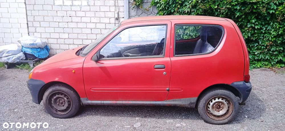 Na części Seicento 900 lak. 199/A skrzynia silnik 187AXA1A drzwi maska lampa zderzak klapa szyba błotnik fotel kanapa - 9