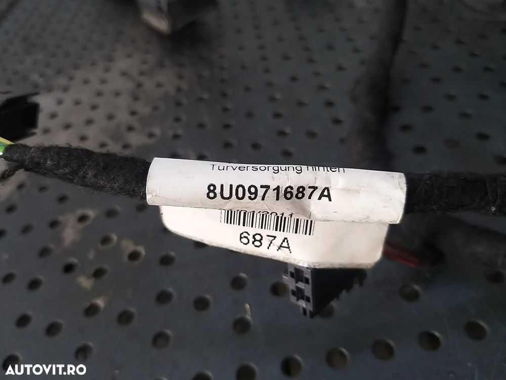 Cablaj instalatie electrica usa dreapta spate audi q3 8u 8u0971687a - 3