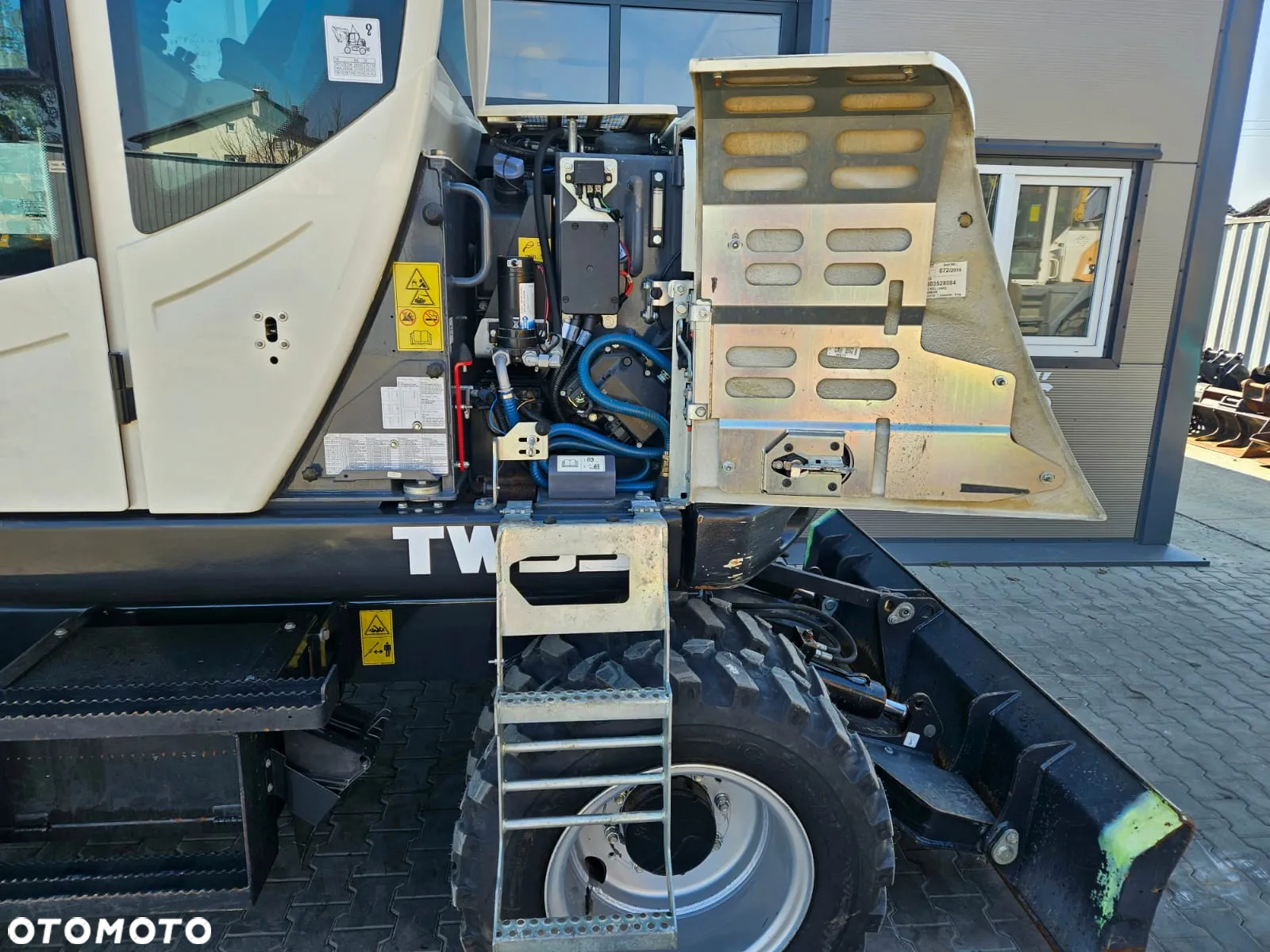 Terex KOPARKA KOŁOWA SCHAEFF TW95 TW 95 110 85  TEREX YANMAR 2019R 5000 MTG - 15