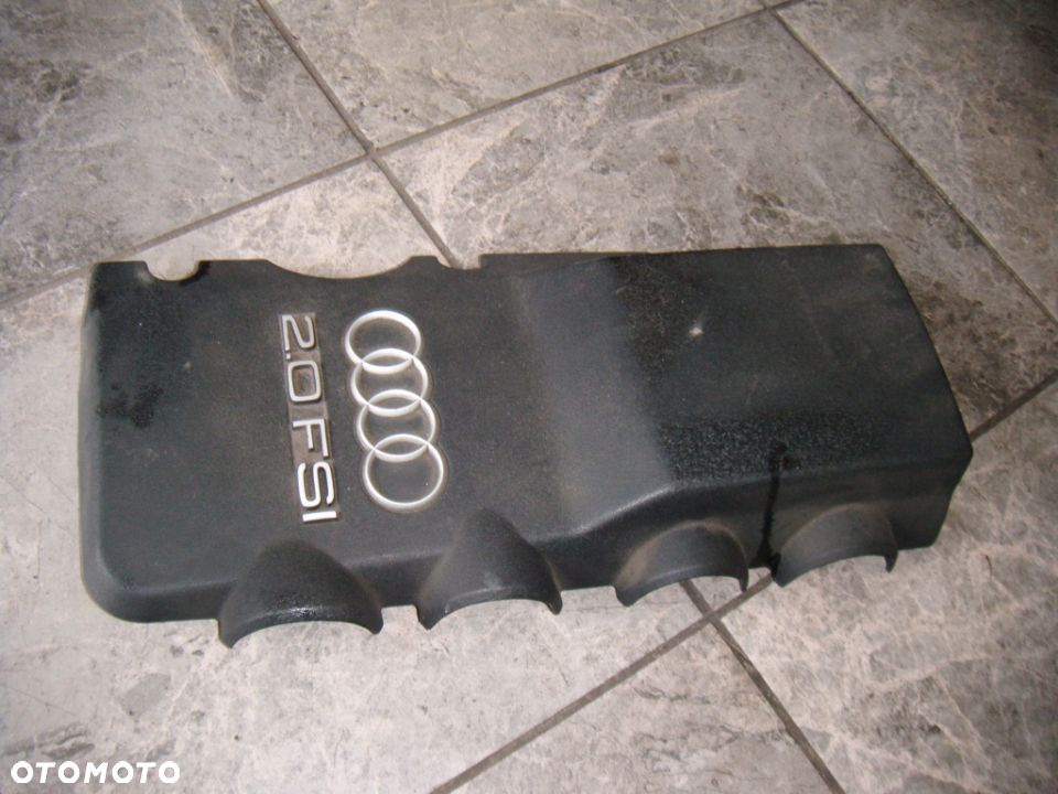 audi a4 b6 03r 2.0. fsi  plastikowa osłona silnika - 1