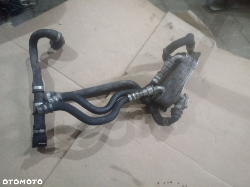 Chłodnica wymiennik przewody oleju BMW E69 E61 7529499 - 1