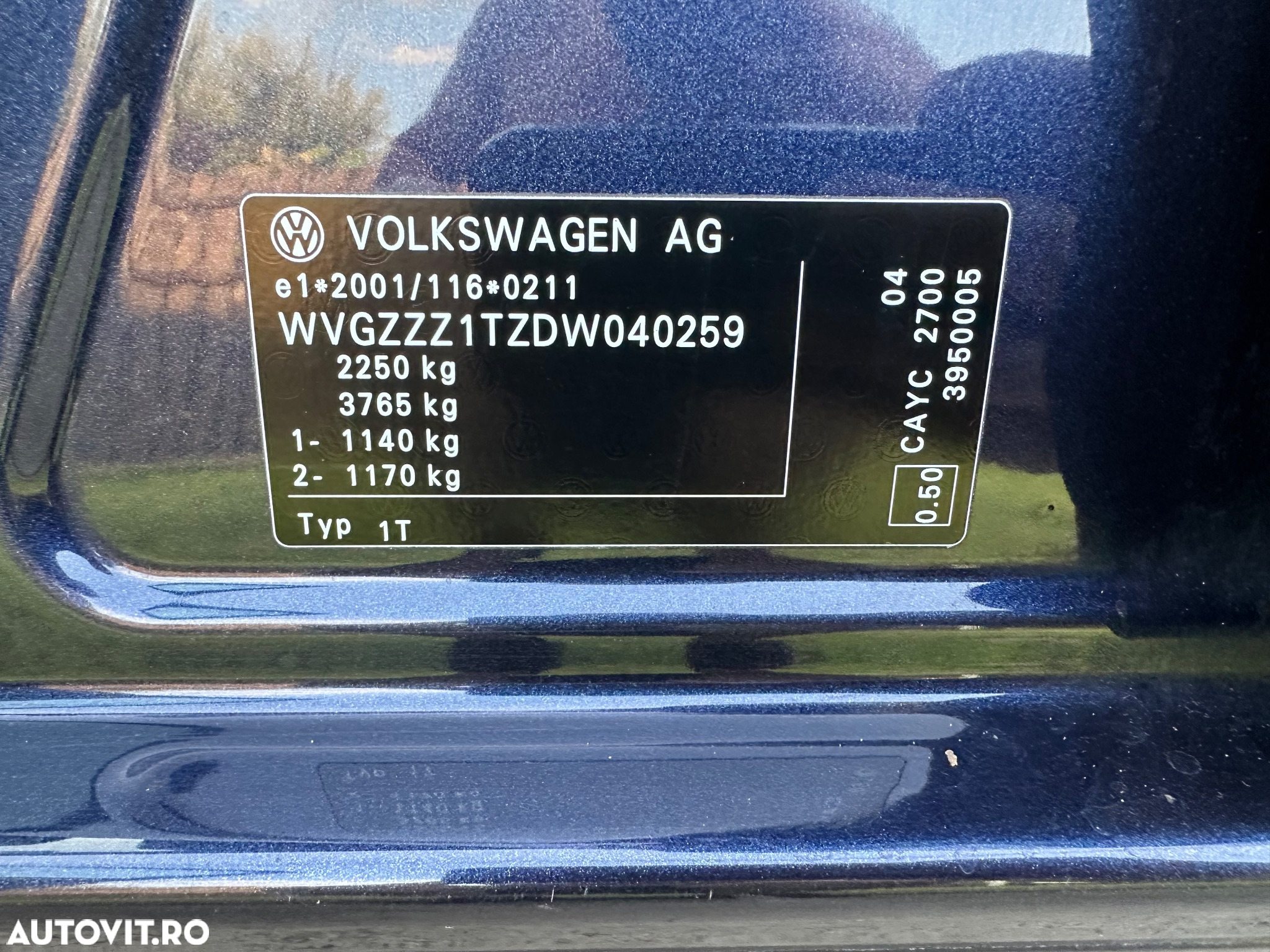 Volkswagen Touran 1.6 TDI DPF BlueMotion Technology MATCH - 19