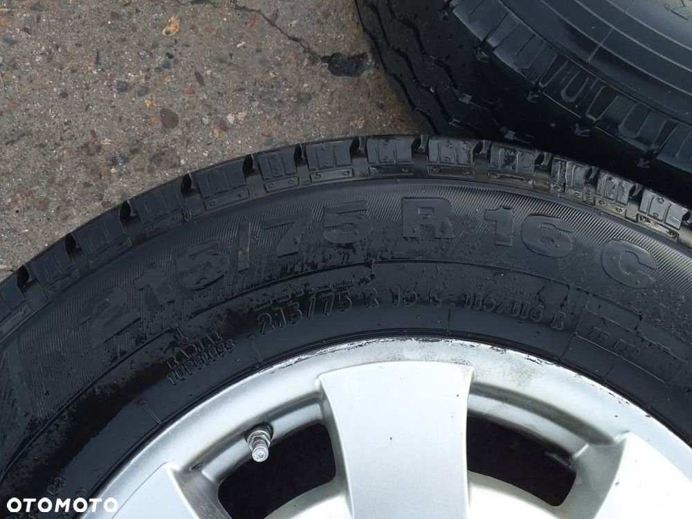 Koła Felgi Aluminiowe z oponami R 16C Fiat Ducato Kamper - 8