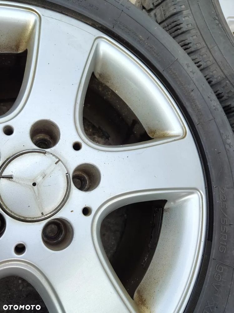 MERCEDES W211 VITO FELGI Aluminiowe Koła ZIMA 5X112 +opony zimowe 6-7mm - 5