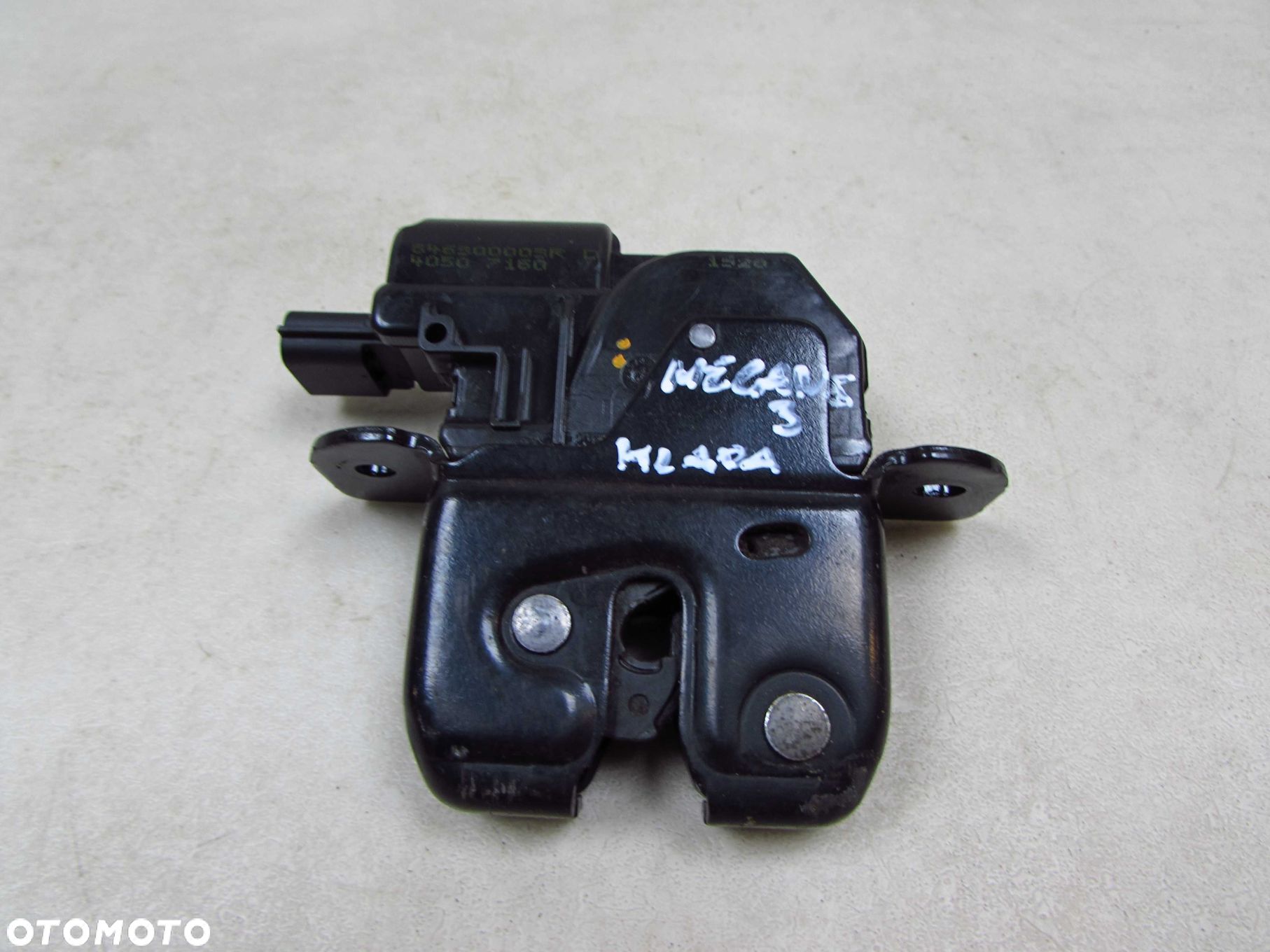 RENAULT MEGANE III 08-16 ZAMEK KLAPY BAGAZNIKA 846300003R - 1