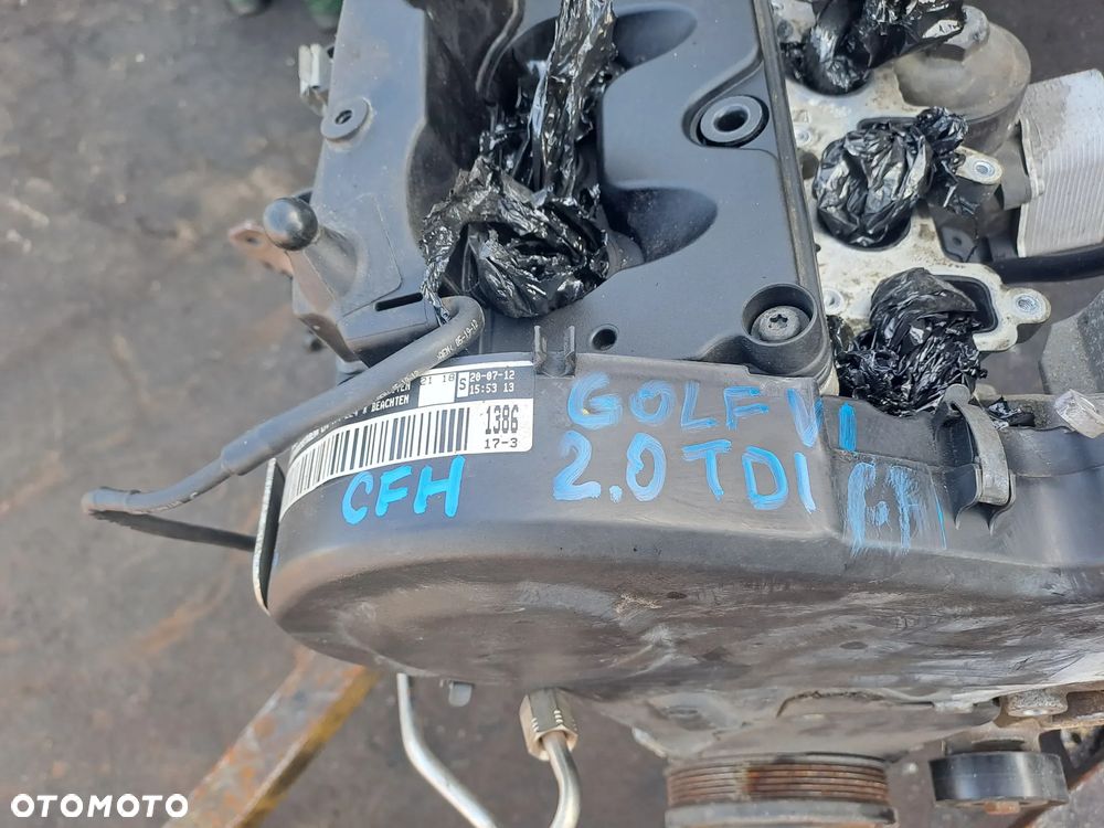VW GOLF VI 12r 2.0 TDI 103kW SILNIK CFH GOŁY - 5