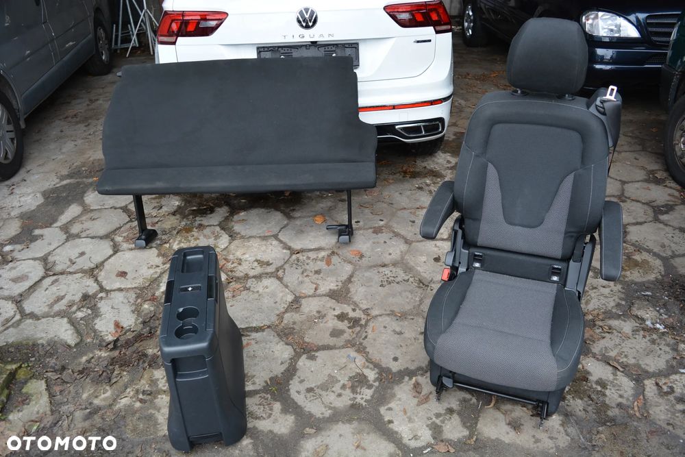 STOLIK Rozkładany Łóżko Fotel Pojedynczy Mercedes 447 V Klasa VIANO - 8