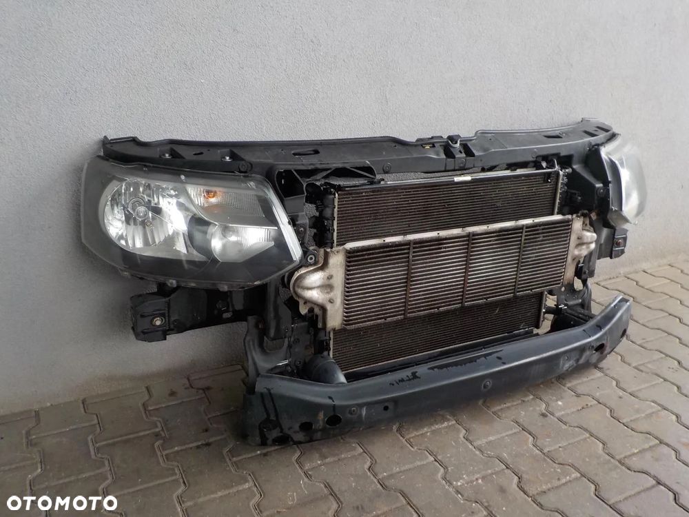 VW T5 LIFT KOMPLETNY PRZÓD PAS PRZEDNI WZMOCNIENIE CHŁODNICE LAMPY - 2