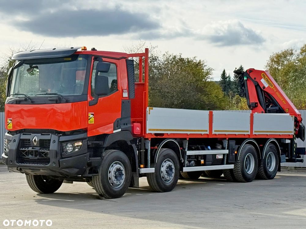 Renault C430 * SKRZYNIA 7,80 m * PALFINGER PK 26002 - EH F + PILOT / 8x4 - 3