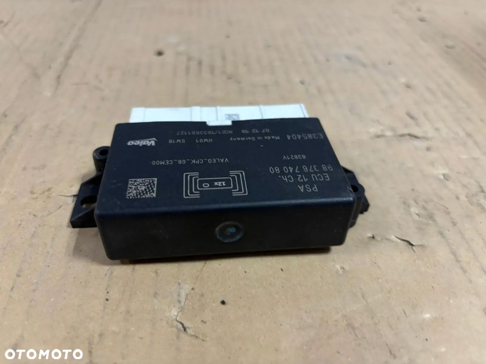 OPEL CORSA F MODUŁ STEROWNIK PARKOWANIA PDC 9837674080 EUROPA - 5