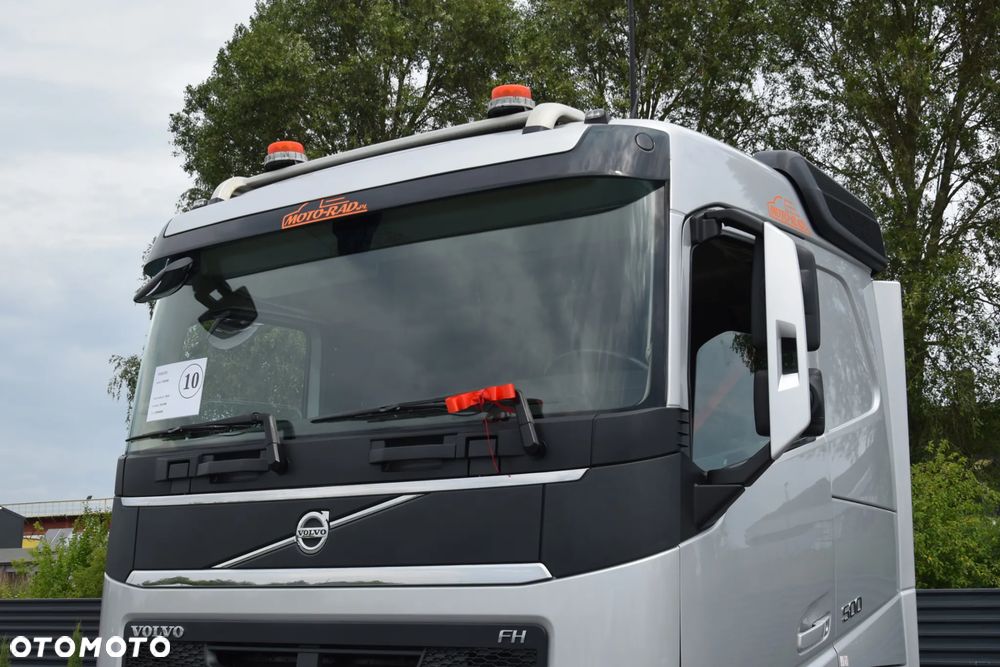 Volvo FH500 / NISKA KABINA / HYDRAULIKA / EURO 6 / ACC / LEDY / ALUFELGI / SERWISOWANY / SPROWADZONY - 10