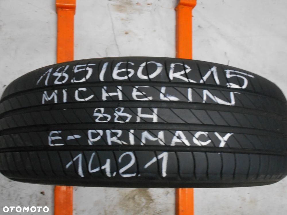 OPONA POJEDYNKA 185/60R15 MICHELIN E.PRIMACY DOT 1421 7MM - 1
