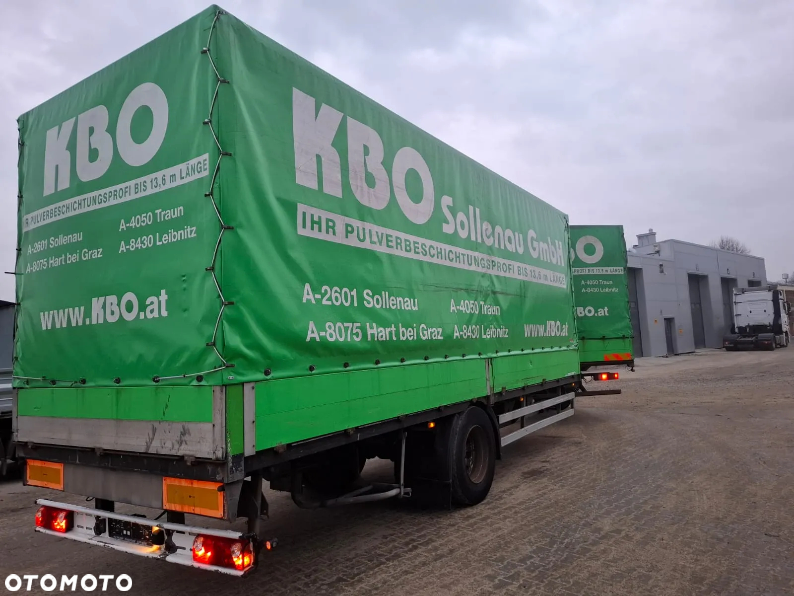 Inny Gföllner Burto-Plandeka Przyczepa jednoosiowa DMC: 10.000 KG Sprowadzona ! - 3