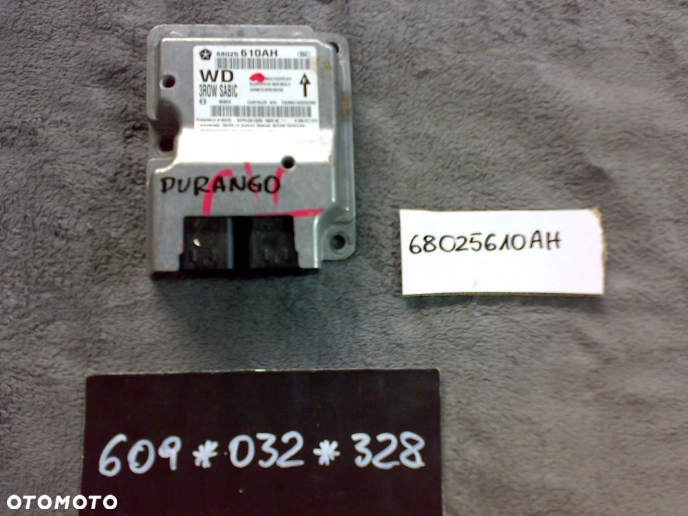 dodge durango 2011 2014 sensor poduszek moduł 68025610ah - 1