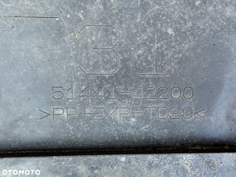 OSŁONA PŁYTA POD ZDERZAK TOYOTA RAV4 V 19- ORYGINAŁ 51441-42200 - 4
