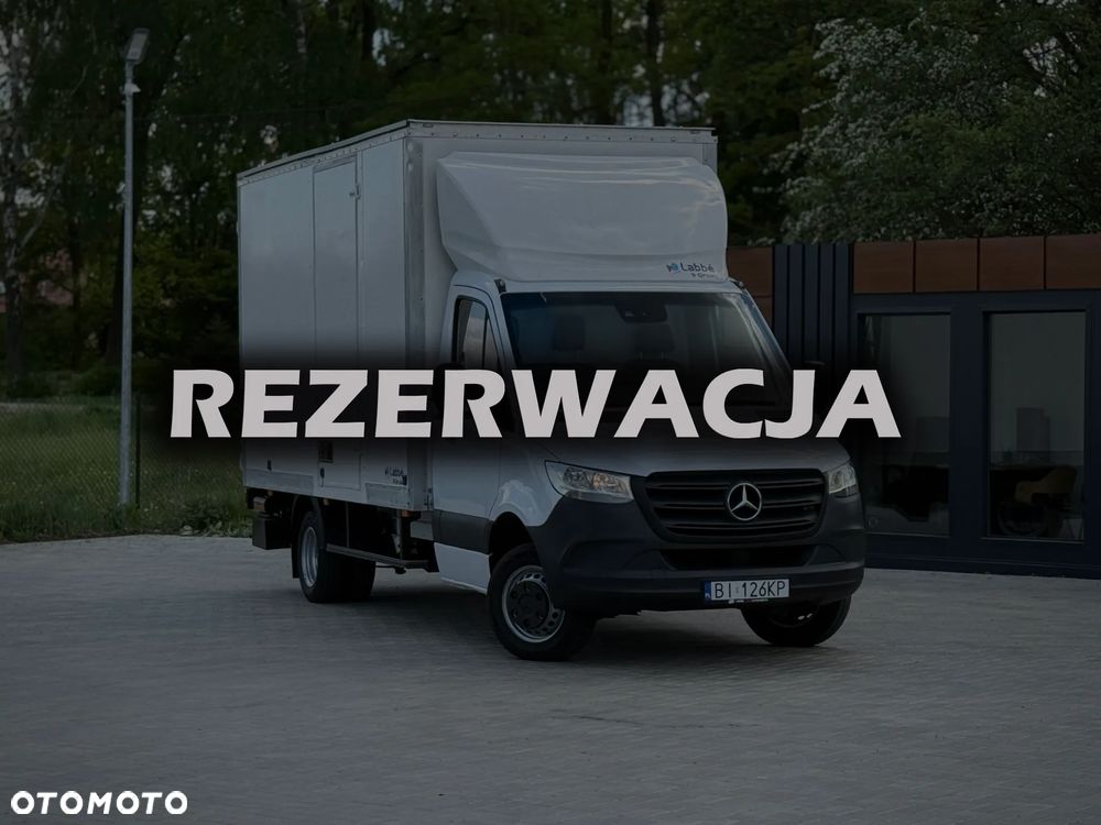 Mercedes-Benz Sprinter 514 CDI / 2.2 140KM / 2019 ROK / Kontener 4,2m + Winda Dhollandia 750KG / ZAREJESTROWANY W PL - 1