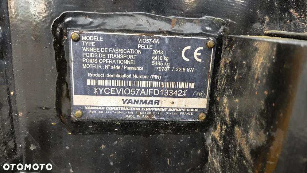 Yanmar ViO 57 - 6A - 9