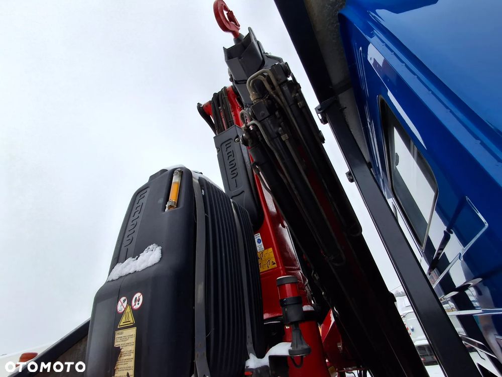 Mercedes-Benz Axor 1933 HDS FASSI F135 17 Metrów Żuraw Skrzynia Siodło Zawieszenie Resor 2010r Sprowadzony Przyczepa Do Przewozu Transportu Zbrojenia Zestaw Ciekawa Konfiguracja Niski Przebieg - 12