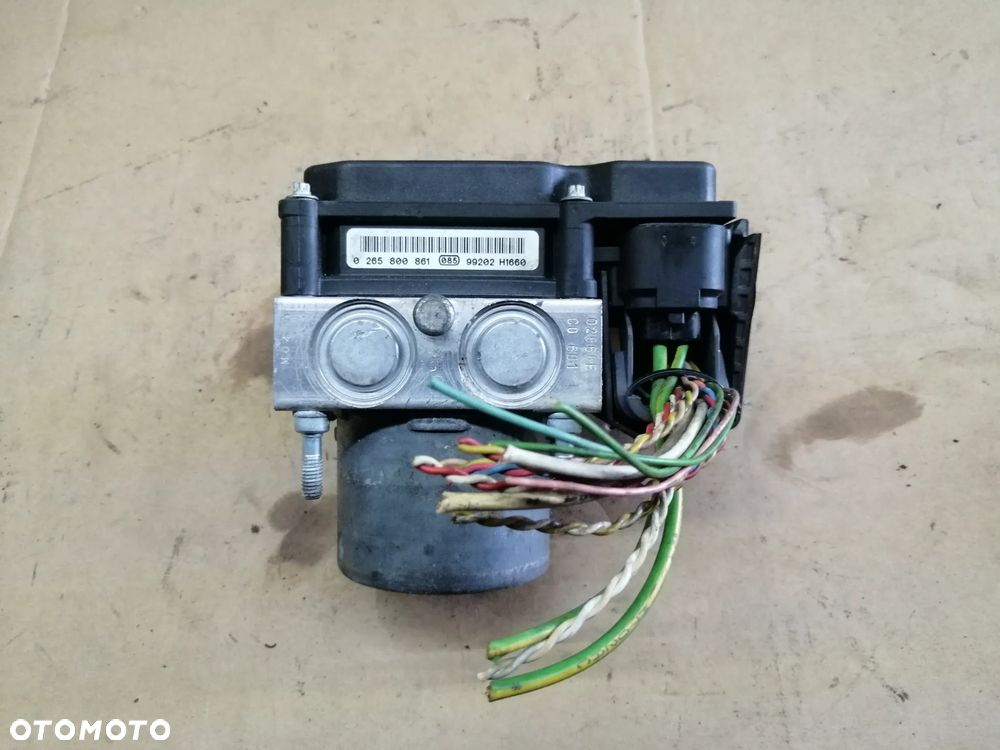 Citroen Berlingo II pompa sterownik abs  plus wtyczka z wiązką 0265232398  9660107180 - 8