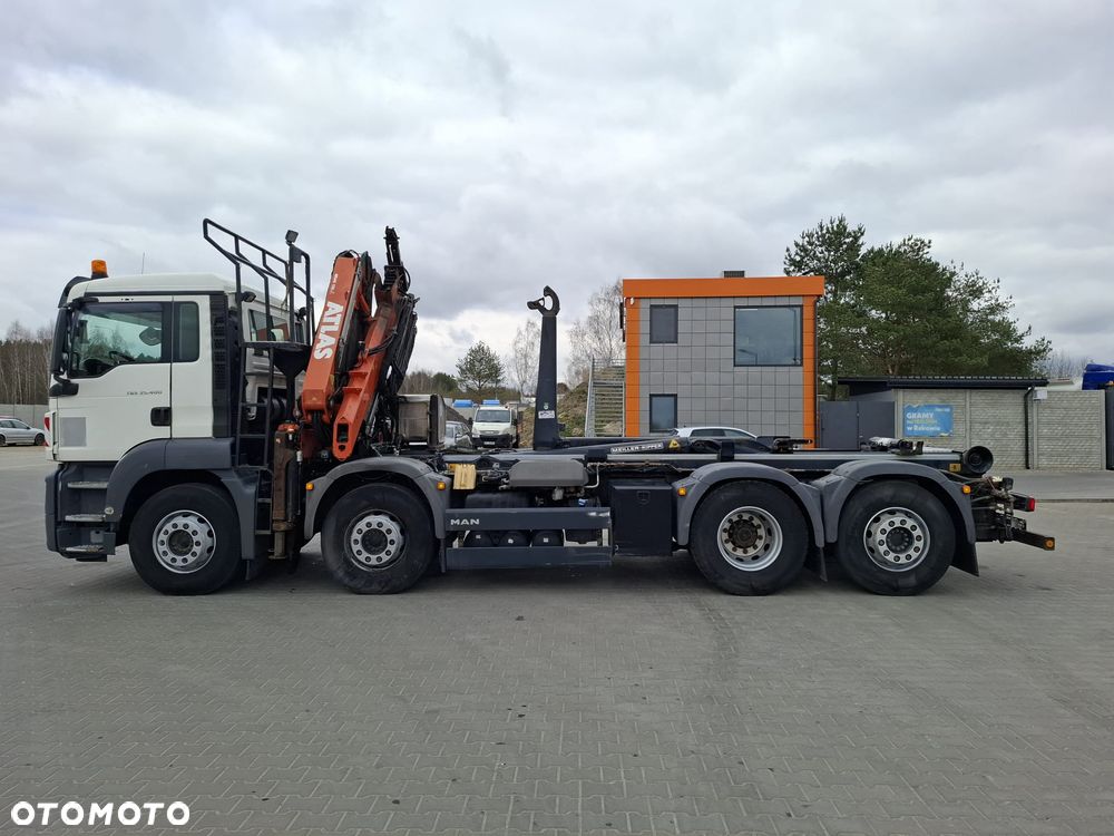 MAN TGS 35.400 Euro 6 HDS ATLAS HAKOWIEC MEILLER 8X2 z DE - 2