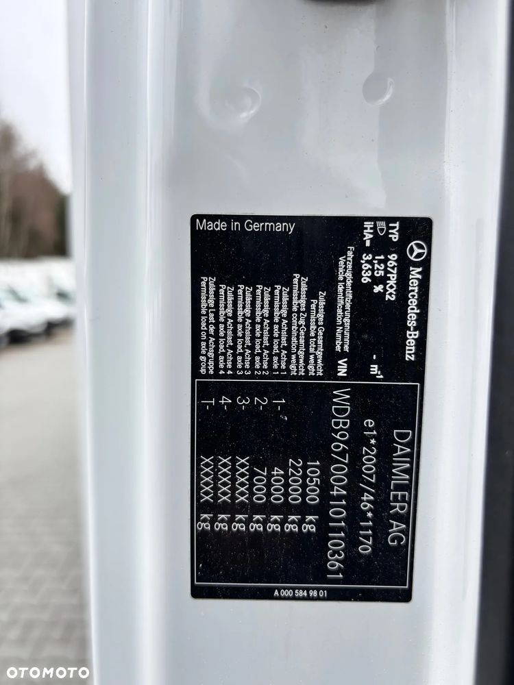 Mercedes-Benz ATEGO 1021,1221,1523,1518,,1218,,1223 CHLODNIA KONTENER WYWROTKILKA SZTUK - 12