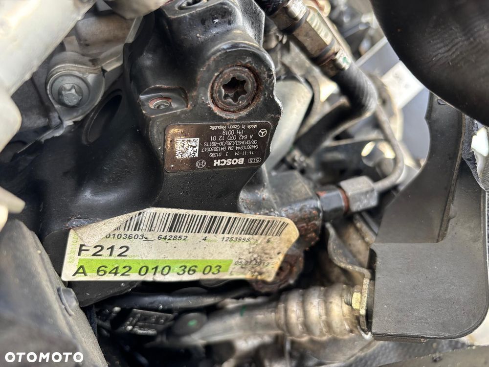 silnik kompletny mercedes w212 e-klassa w218 cls e350 3.0 cdi v6 642852 - 2