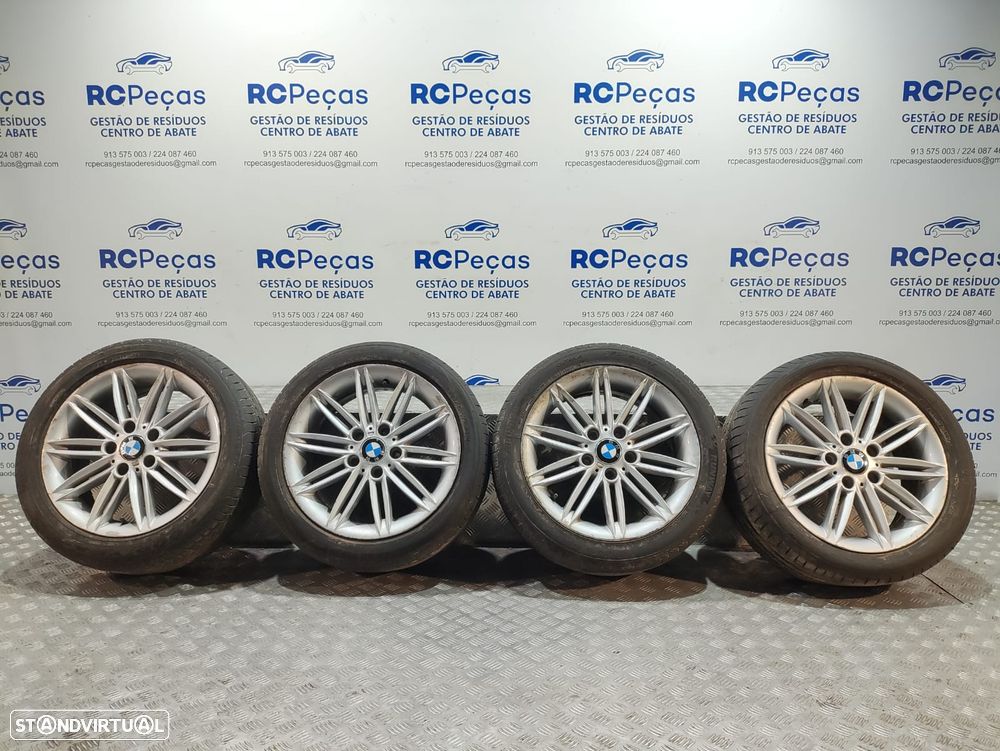 Conjunto 4 Jantes 17 Pack M Double Spoke 207 BMW Serie 1 E81 7,5J ET47 5x120 - 1