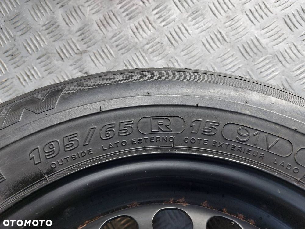 KOŁO FELGA OPONA ZAPAS 5x112 6Jx15 195/65R15 PASSAT B5 3B0601027D - 6