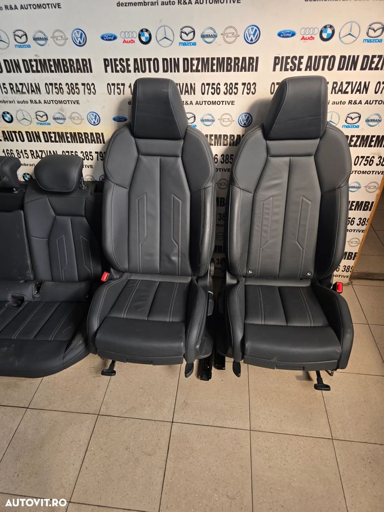 Interior Complet Scaune Bancheta Piele Cu Incalzire Audi Q4 E-Tron 2021-2025 Volan Stanga - 4