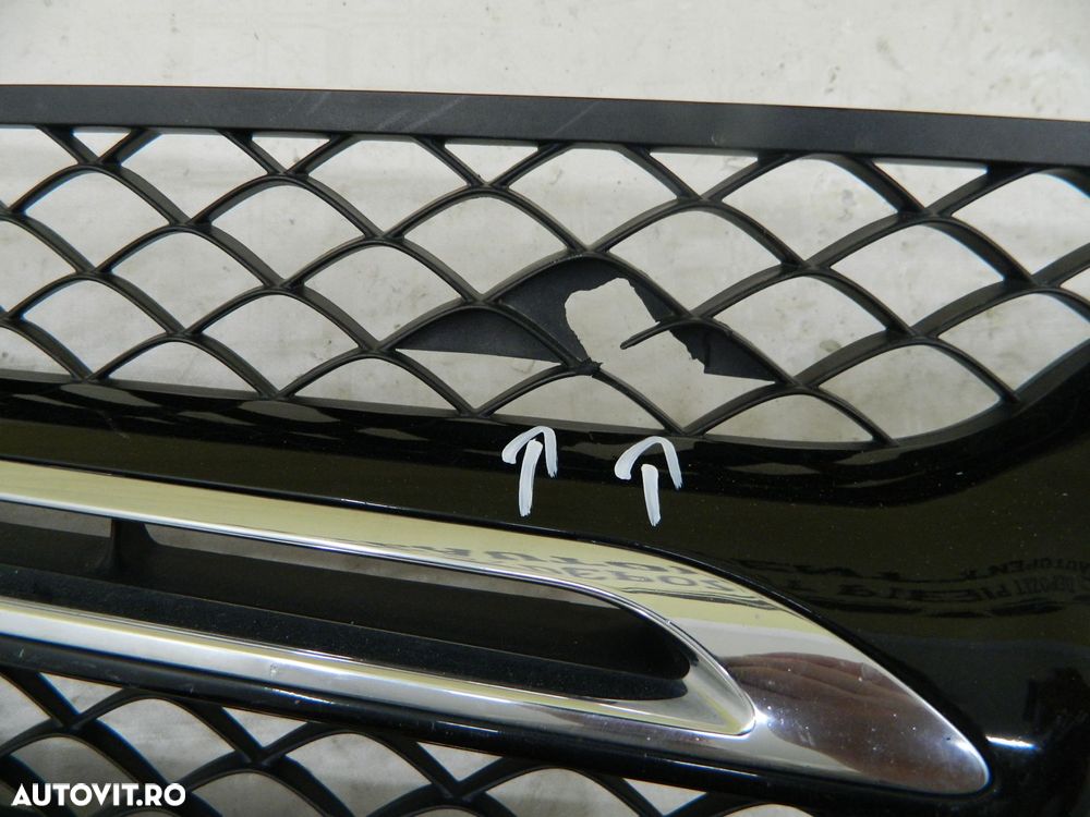 Grila radiator Mercedes GLE W166, 2015, 2016, 2017, 2018, 2019, cod origine A1668880260. Fisurata. - 8