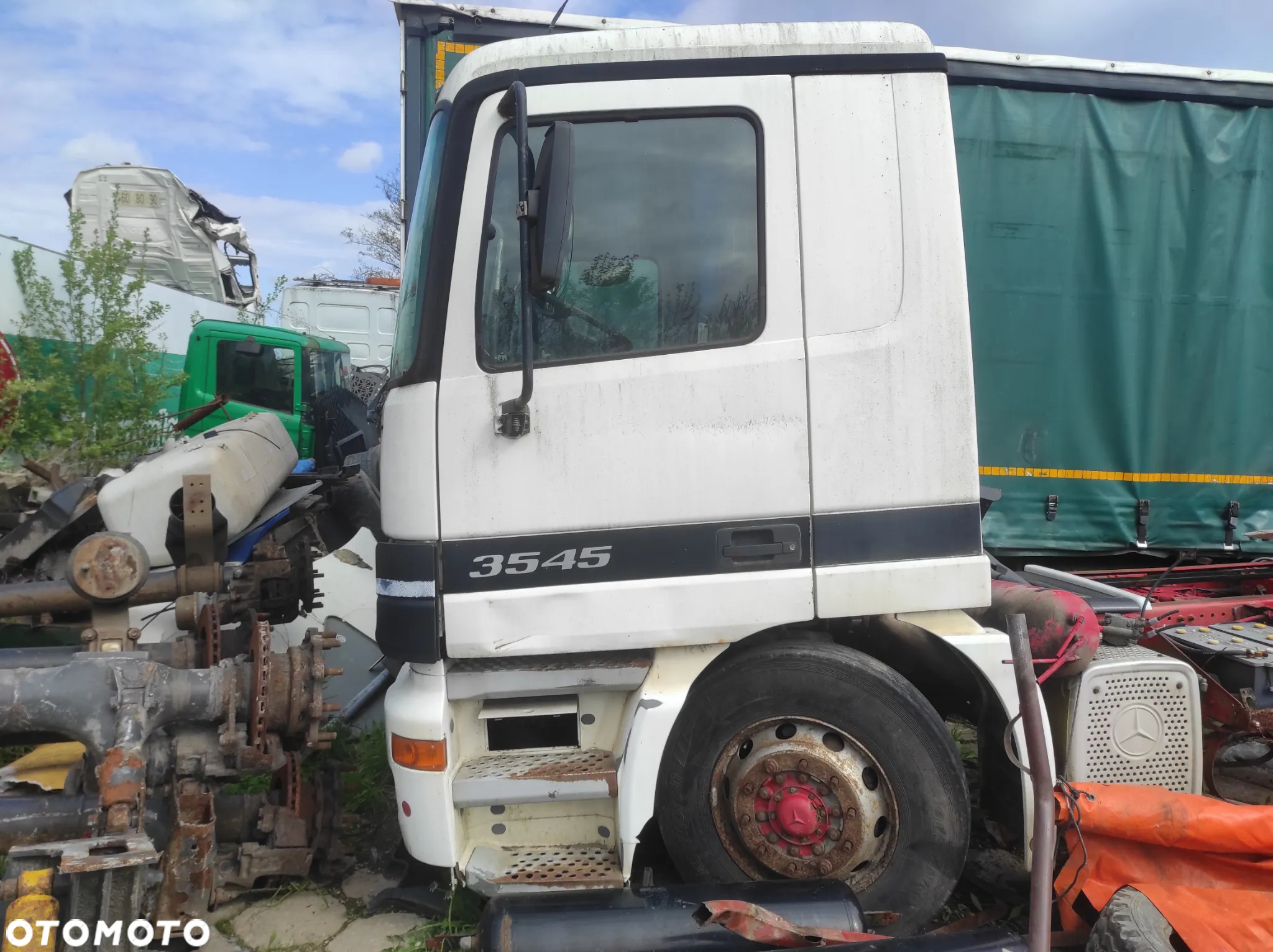 MERCEDES ACTROS 3545 Części !!! - 4