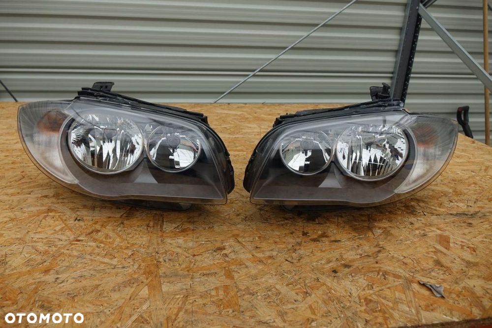 REFLEKTOR 2 LAMPY PRZÓD LEWA PRAWA EUROPA BMW E87 LIFT 7249650 - 2