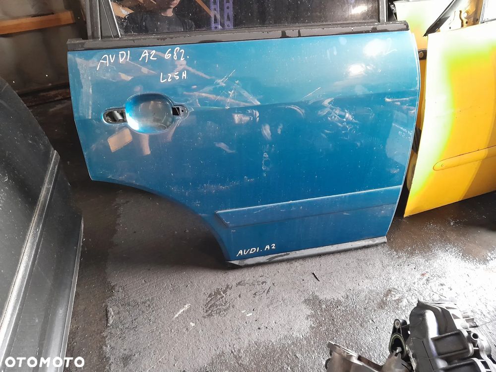 Drzwi Lewe Tylne Tył Audi A2 LZ5H - 1