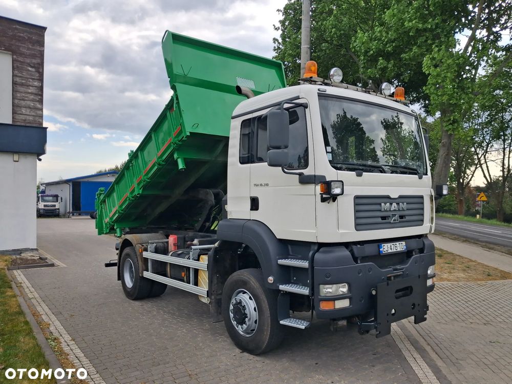 MAN 18.310 4x4 WYWROT HYDROBURTA 110TYS.KM - 7