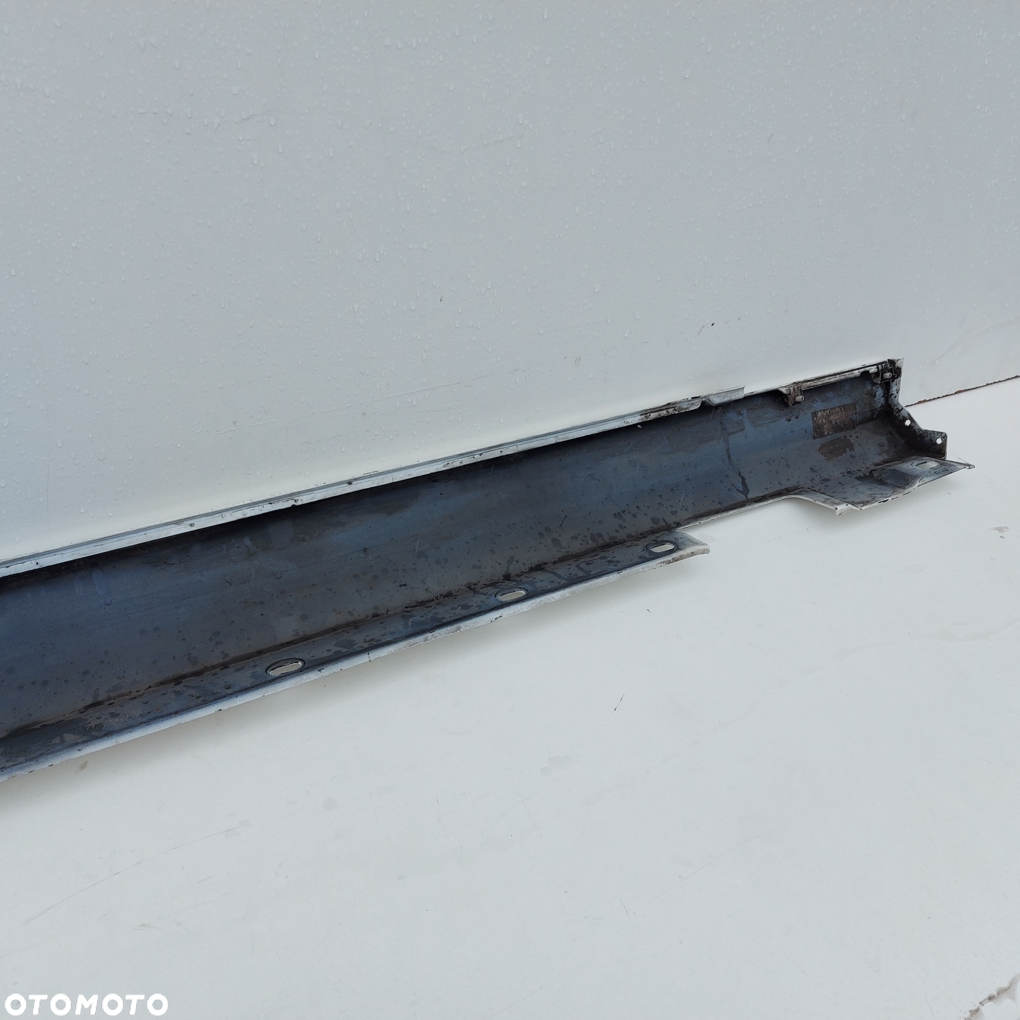 LISTWA PROGOWA NAKLADKA PROGU LEWA 149 LAK MERCEDES C W204 ORYGINAL DEMONTAZ 2046900340 - 4