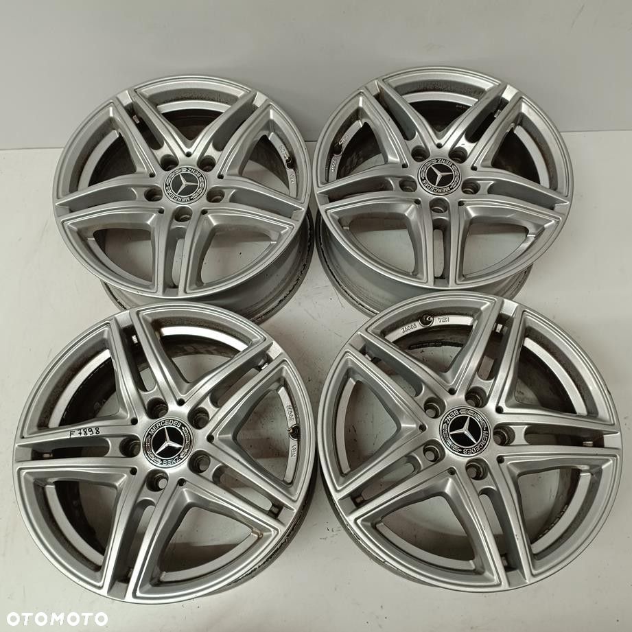Alufelgi 5x112 16 Borbet Merc Audi Vw Seat Skoda 4szt (F7898) - 1