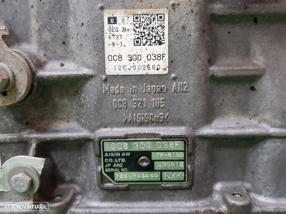 Caixa de velocidades automática 8 velocidades Touareg Porsche Cayenne Audi Q7 3.0 TDI 2010-2018 Caixa de transferência - 5