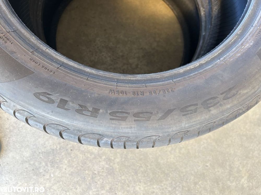 vând 2 anvelope 235/55/19 Pirelli de vară ca noi - 4
