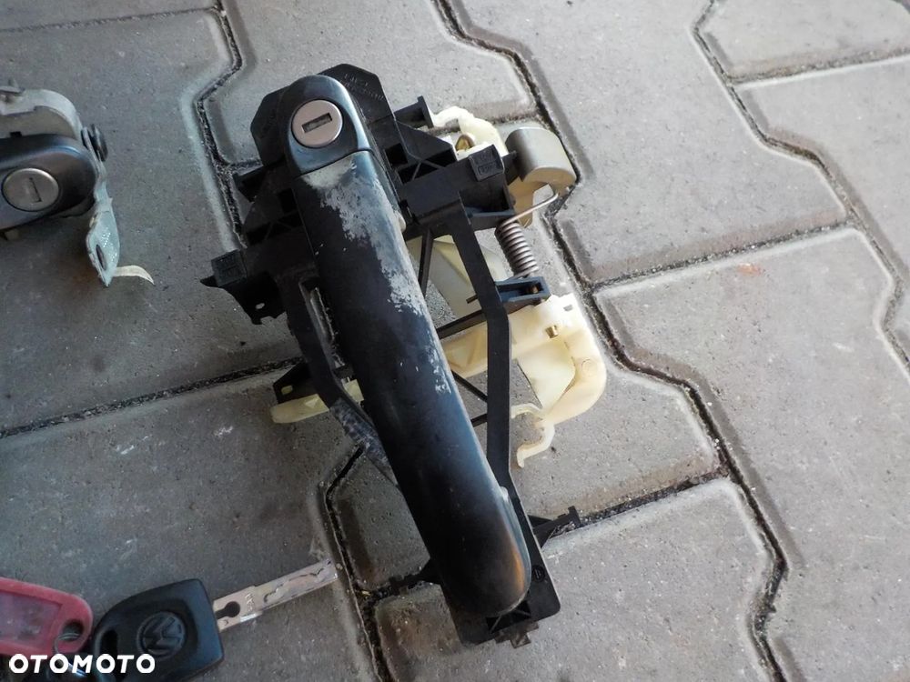 VW T5 KLAMKI ZAMKI WKŁADKI STACYJKA KLUCZ KOMPLET ZAMKÓW - 4