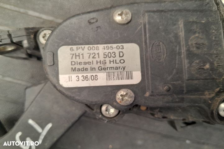 Pedala acceleratie 7H1721503D 7H1721503D Volkswagen VW Transporter T5 - 4