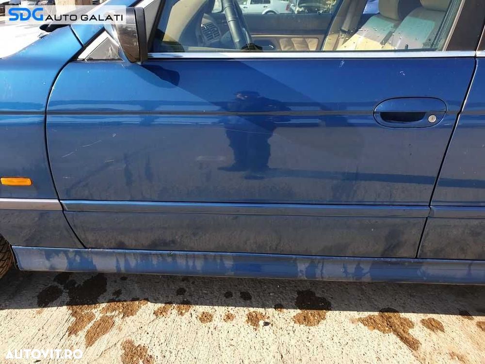 Usa Usi Portiera Portiere Stanga Fata Dezechipata BMW Seria 5 E39 1995 - 2003 Culoare 364 Topasblau - 1
