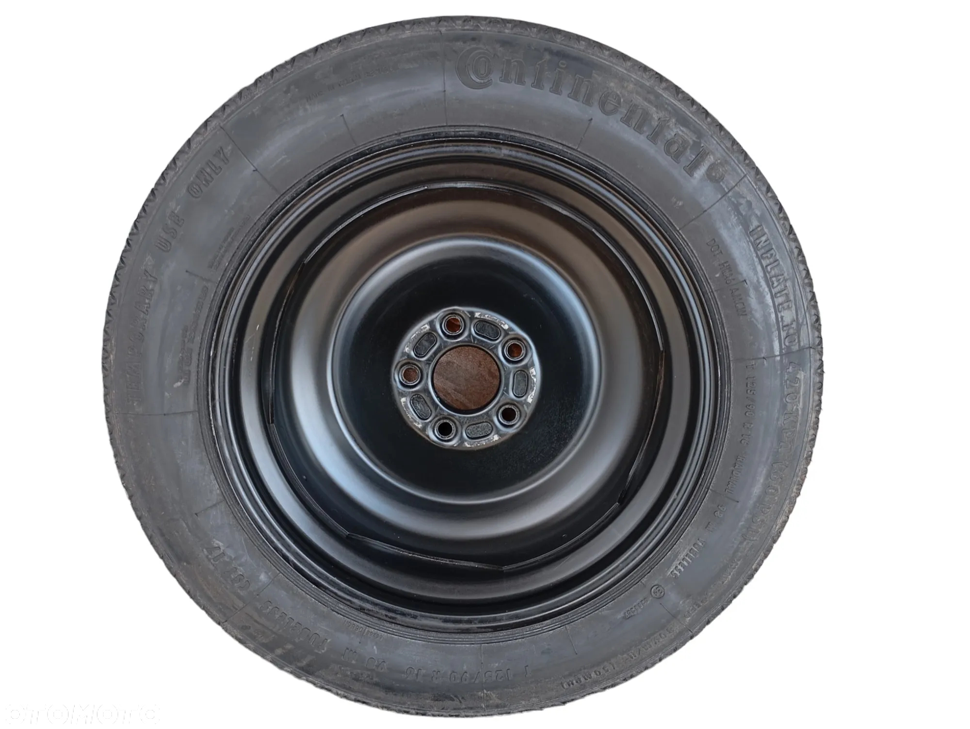 Koło Zapasowe Dojazdowe 125/90 R16 5x108 63,4 MM Ford Mondeo Mk3 AM51BA - Gwarancja Wysyłka - 5